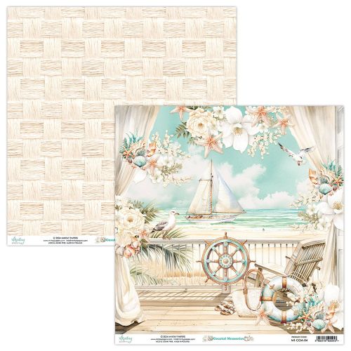 papier scrapbook Mintay Papers - coastal memories 04