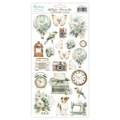 naklejki papierowe Mintay Papers - rustic charms - elementy
