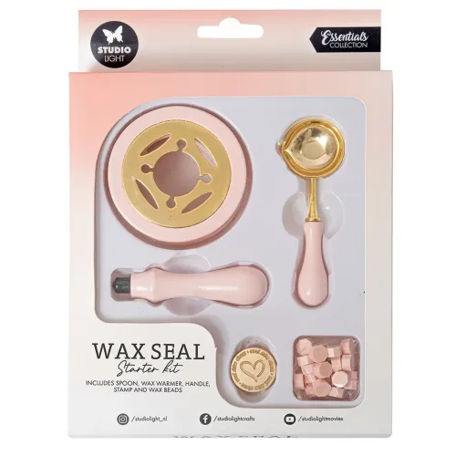 zestaw do lakowania Studio Light - tool wax seal starter set