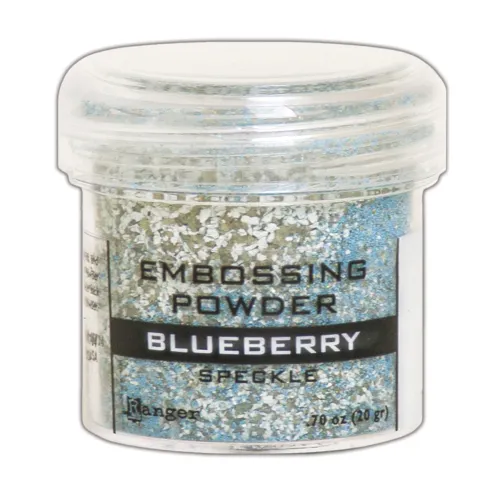 puder do embossingu Ranger - speckle blueberry