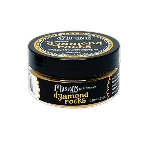 puder do embossingu Dylusions Dyamond Rocks - pure sunshine (żółty)