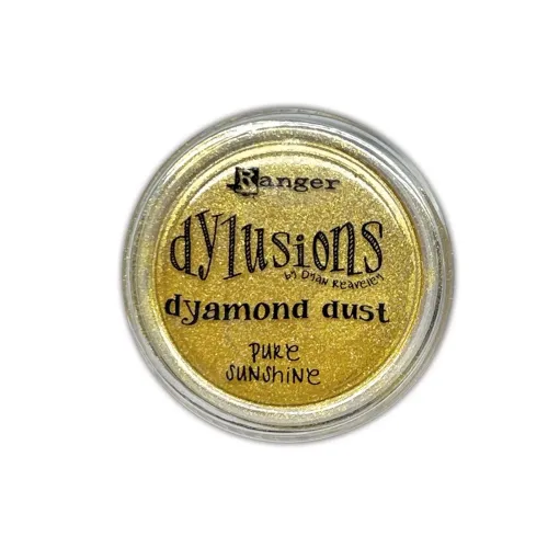 pigment w proszku Ranger - Dylusions Dyamond Dust - pure sunshine (żółty)