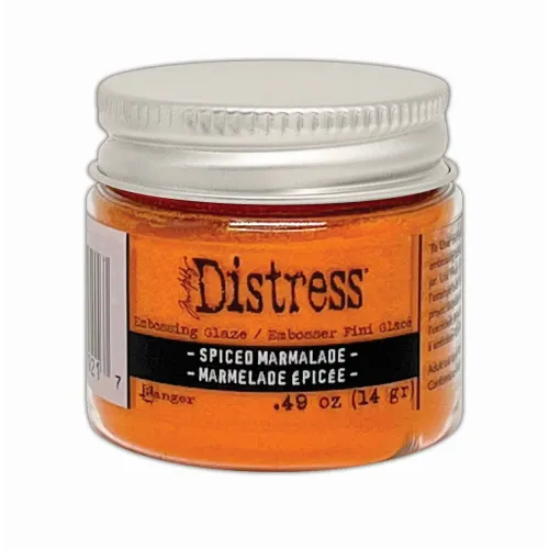 Puder do embossingu Distress Embossing Glaze - spiced marmalade (pomarańcz)
