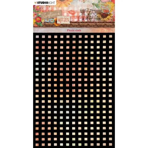 szablon / maska Studio Light - sunflower kisses - picnic clothes -[mask200]