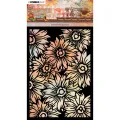 szablon / maska Studio Light - sunflower kisses - sunflower pattern - [mask199]