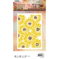 szablon / maska Studio Light - sunflower kisses - sunflower pattern - [mask199]
