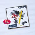 wykrojnik Craft&amp;You - checkered background / tło w kratkę [CW289]