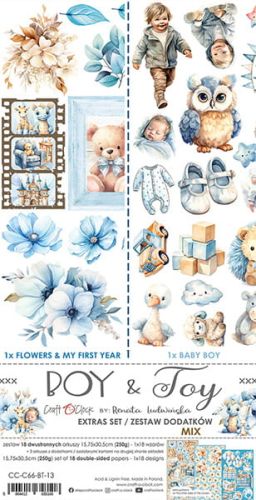 zestaw dodatków - boy &amp; toy - mix