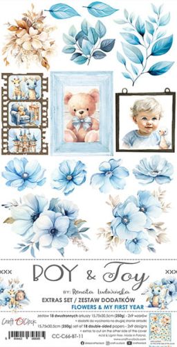 zestaw dodatków - boy &amp; toy - flowers