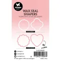 ramki do pieczęci woskowych  Studio Light wax shapers round &amp; 4-sided