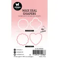 ramki do pieczęci woskowych  Studio Light wax shapers scallop &amp; heart