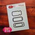 wykrojnik Craft&amp;You - zestaw bilety (3 tickets set) [CW295]