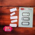 wykrojnik Craft&amp;You - zestaw bilety (3 tickets set) [CW295]