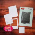wykrojnik Craft&amp;You - atc bilet (atc ticket set) [CW297]