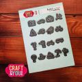 wykrojnik Craft&amp;You - piktogramy podróżnicze (travel pictograms) [CW299]