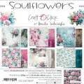 papier scrapbook Craft o'clock - soulflowers [zestaw 8" x 8"]