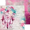 papier scrapbook Craft o'clock - soulflowers [zestaw 8" x 8"]