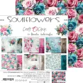 papier scrapbook Craft o'clock - soulflowers [zestaw 8" x 8"]