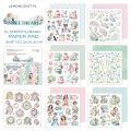 papier scrapbook LemonCraft - sweetheart - elementy do wycinania [bloczek/pad] 20 x 20 cm