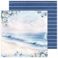 papier scrapbook LemonCraft - sea story [bloczek/pad] 30,5 x 30,5 cm