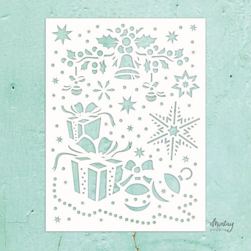 szablon / maska Mintay - christmas mix [MTK-STEN-38]