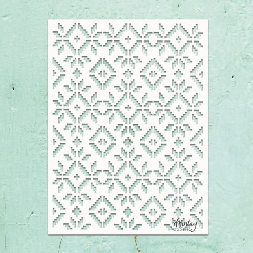 szablon / maska Mintay - winter [MTK-STEN-30]