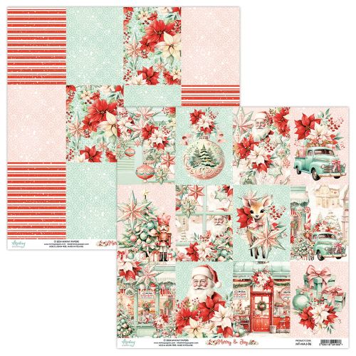 papier scrapbook Mintay Papers - merry &amp; joy 06