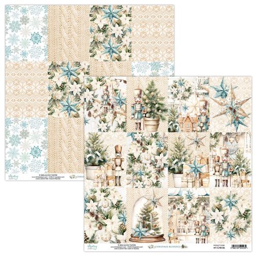 papier scrapbook Mintay Papers - christmas blessings 06