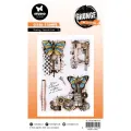 stempel silikonowy Studio Light - grunge collection clear stamps sewing inventions