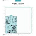stempel silikonowy Studio Light - grunge collection clear stamps sewing inventions