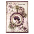 szablon Studio Light - mask stencil victorian dreams royal pattern