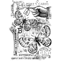 stempel polimerowy Woodware -  clear stamp singles b si for butterfly