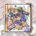 stempel polimerowy Woodware -  clear stamp singles b si for butterfly