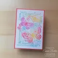 stempel polimerowy Woodware -  clear stamp singles b si for butterfly