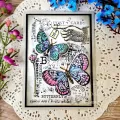 stempel polimerowy Woodware -  clear stamp singles b si for butterfly