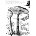 stempel polimerowy Woodware - clear singles stamp set vintage fungi up