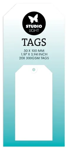 tagi Studio Light -  5 x 10 cm - 20szt