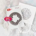 wykrojnik Craft&amp;You - round snowflakes window / okienko śnieżynka [CW305]