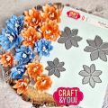 wykrojnik Craft&amp;You - magda's seven petal flower / kwiat siedmiopłatkowy magdy [CW320]