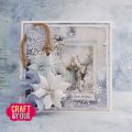 wykrojnik Craft&amp;You - snowflakes background / śnieżynkowe tło [CW321]