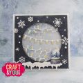 wykrojnik Craft&amp;You - small snowflakes / małe śnieżynki [CW322]