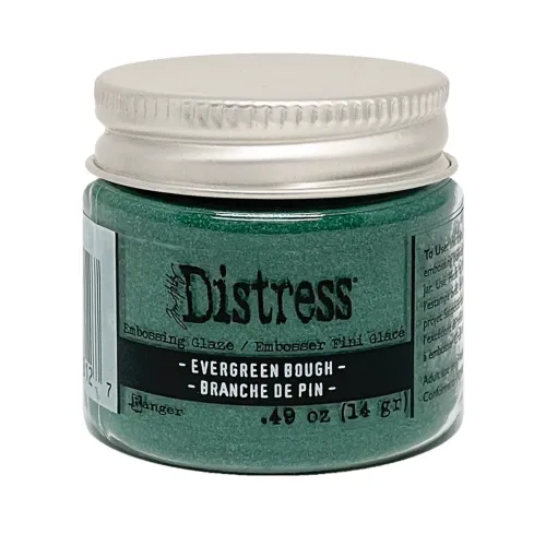 Puder do embossingu Distress Embossing Glaze - evergreen bough (zielony)
