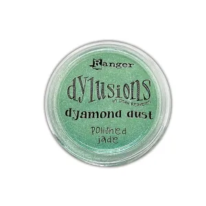 pigment w proszku Ranger - Dylusions Dyamond Dust - polished jade (zielony)