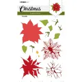 szablon / maska Studio Light - poinsettia [SL-ES-MASK142]