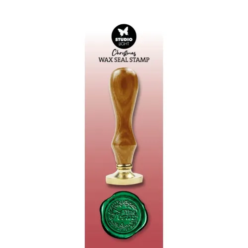 pieczęć do wosku Stamp Studio Light - wax stamp (fijne kerst)