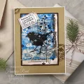 stempel polimerowy Woodware -  christmas postmarks