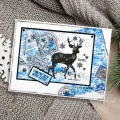 stempel polimerowy Woodware -  christmas postmarks