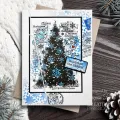 stempel polimerowy Woodware -  christmas postmarks