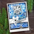 stempel polimerowy Woodware -  christmas postmarks