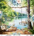 papier scrapbook Mintay Papers - by the lake 02